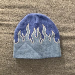 Sluggers Only OSFA Blue Flames Beanie